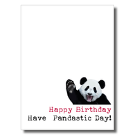 Have a Pandastic Birthday Card